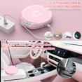 thumbnail image 2 of Gueray CD Player Portable CD Discman: with Earphones Portable CD Player for Car with Anti-Skip Shockproof Personal CD Player with LCD Display, 2 of 9