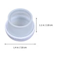 thumbnail image 4 of Shisuyan 4pcs Chair Foot Covers Table Foot Caps Silicone Felt Foot Pads Chair Accessory, 4 of 8