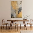 thumbnail image 5 of YS-Art Contrasts and Glow Textured Abstract Canvas Art with Frame, Large Hand-Painted Wall Decor for Living Room or Office, 56x40 in, 5 of 5