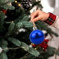 thumbnail image 4 of Nilvkv 24PCS Christmas Balls Decorations with Bright and Sparkling Powder Balls Plastic Christmas Colored Balls for Holiday Wedding Party Decoration, 4 of 5