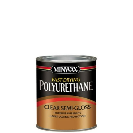 Style Polyurethane - Minwax Polyurethane Clear Semi-Gloss 1-Qt