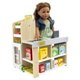 thumbnail image 4 of Playtime by Eimmie Wood Grocery Store Playset w/ Accessories for 18" Dolls, 4 of 7