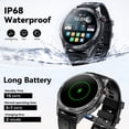 thumbnail image 5 of Minsxk Smart Watch Fits for Android and Iphone, 1.52" HD Fitness Tracker,120+ Sport Modes, Smartwatch with Bluetooth Calls/Answer,Smart Watches for Men Women,Ip68 Waterproof,for Gift Black, 5 of 7