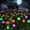 Orange Green and Purple-8 Pack, variant on Orange Green and Purple 8 Pack Solar Outdoor Firefly Decorative Walkway Lights
