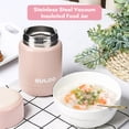 thumbnail image 3 of Amdohai Pot Alimentaire pour Bébé 300 ml en Acier Inoxydable, Isolé sous Vide, Pot Alimentaire pour Enfants pour Aliments Chauds, 3 of 8