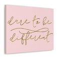 thumbnail image 2 of Inspirational Wall Art  Dare To Be Different Motivation Wall Decor for Home Office Gym Inspiring Success Quote Print Ready t Unframed, 2 of 17