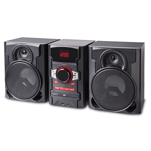 Open Box onn. 100008724 100W CD Stereo with USB & BT Connectivity