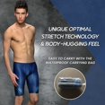 thumbnail image 3 of Men’s & Boys’ Eco-Friendly Compression Swim Jammers – Chlorine-Resistant, Non-Chemical Fabric, Anti-Chafing Seams, Waterproof Carry Case Included, Small, 3 of 8