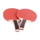 thumbnail image 3 of 2pcs raqueta de tenis de mesa y pelota ABS portátil basswood apretón de manos raqueta de tenis de mesa juego de accesorios profesionales, 3 of 10