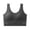 Dark Gray, variant on Women's Sports Bras Wide Straps Full Coverage Padded Bras Casual Soft Yoga Workout Running Gym T-Shirt Bras