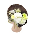 thumbnail image 2 of Tocado de estilo japonés, nudo de trabajo fino inducido por el agua, flor artificial, flor eterna, accesorios para el cabello estilo kimono, 2 of 5