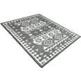 thumbnail image 5 of Hand Woven Flat Weave Kilim Jute Eco-Friendly Area Rugs - 6'X9', Rectangle Shape, White Beige Color, Oriental Pattern, High Pile, Natural Fiber, Handmade Area Rugs For Living Room (J00029), 5 of 8