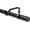 Black, variant on Urbanest Adjustable Single Curtain Rod Set Sullivan Finials – 1 - Inch Diameter, With Glossy White Rod, 28–48 Inches
