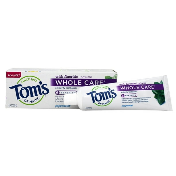 Whole Care Anticavity Toothpaste