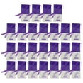 thumbnail image 1 of EeaseMX 25 bolsitas vacías de lavanda con estampado floral, bolsitas de fragancia para dormir relajante (morado oscuro), 1 of 7