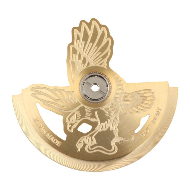 Rotor de movimiento de reloj de 1,1" de diámetro, rotor de martillo automático para 6R35, NH35 y 4R35 Oro
