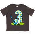 thumbnail image 3 of Inktastic Argyle Golf 3rd Birthday Boys Toddler T-Shirt, 3 of 5