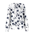 thumbnail image 5 of Hoodies For Women Oversized Winter Cute Sweatshirts Pullover Trendy Fall Clothes, Retro Print Lightweight Design without Pockets for Fall Winter Fashion and Comfort,White,XL, 5 of 8