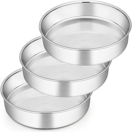 

Round Cake Tin for Baking Mini Cake Bakeware Set(Detachable Base)