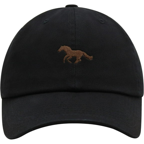 Horse Premium Dad Hat Embroidered Cotton Baseball Cap Zoo Unisex