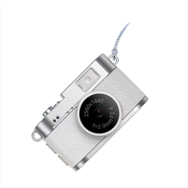 Cámara Retro S160 2K con Flash LED, Minicámara Digital con Altavoces, Portátil, Pequeña, para Niños y Estudiantes A