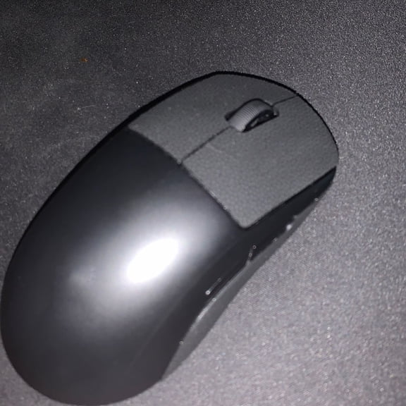FRCOLOR Prevent Mouse Scratching Wireless Mouse Sticker 5.2X4.8X0.3CM Black