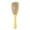 🔥 Yellow_Base#8843, variant on Ginkgo Leaf Hair Brush | Long Handle Scalp Massage Comb | Coarse Tooth Shampoo Brush | Deep Clean & Decompression | Dry Wet Dual Use | Ergonomic 22cm | 1 Pack