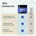 thumbnail image 6 of NMNH (NMN Supplement Alternative) Nicotinamide Riboside & TMG - NAD Supplement for Anti-Aging - 60 Capsules, 6 of 8