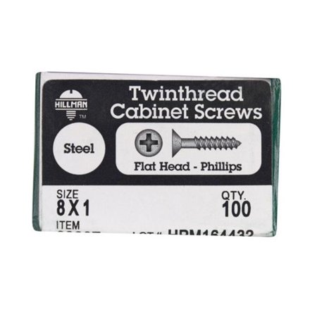 

Hillman 39237 8 x 1 in. Twinfast Cabinet Screw