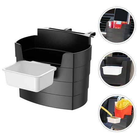 BESTOYARD French Fry Holder for Car with Sauce Cup and Vent Clip Storage Accessory