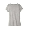 thumbnail image 4 of District Adult Female Women Electric Heather T-Shirt Lt Hthr Grey Large, 4 of 4