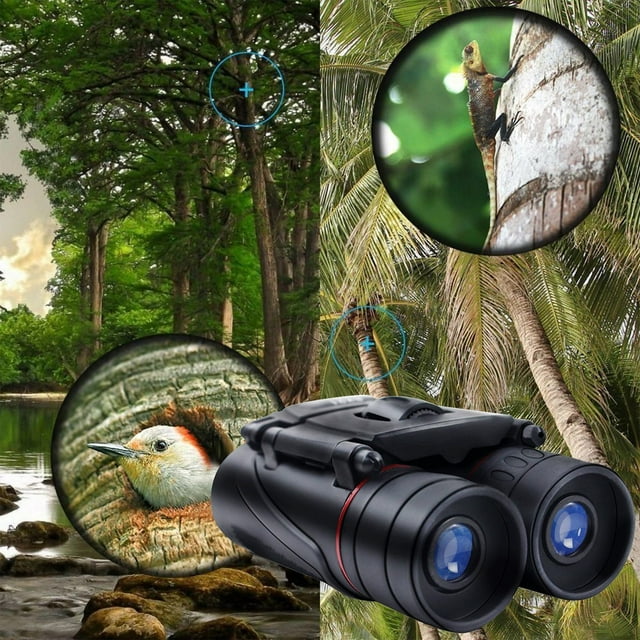 Jiaeri 8x21 Binoculars for Adults, High Power HD Professional Compact Lightweight Binoculars for Bird Watching Hunting Travel Concerts Sports, Wide View Waterproof Fogproof with Carrying Bag