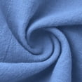 thumbnail image 6 of Women's Cotton Linen Shirt, Button Down Short Sleeve V-Neck Blouse, Breathable & Soft Casual Top for Daily Wear, Office, and Summer Outfits Essential Wardrobe Staple-Light Blue, 6 of 7