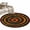 Black, variant on Round Rugs 3Ft, Colorful Ombre Boho Round Area Rug Washable Indoor Throw Carpet, Retro Red Green Yellow Gradient Art Small Non Slip Circle Rug for Bedroom Living Room Home Decor Aesthetic