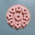 thumbnail image 4 of HOZVOMI Valentine's Day Heart Shape Chocolate Molds, Non-Stick Kitchen Baking Pans Ice Cube Trays for Making Cake Candy Gumdrop Jelly Muffin Cupcake, 4 of 7
