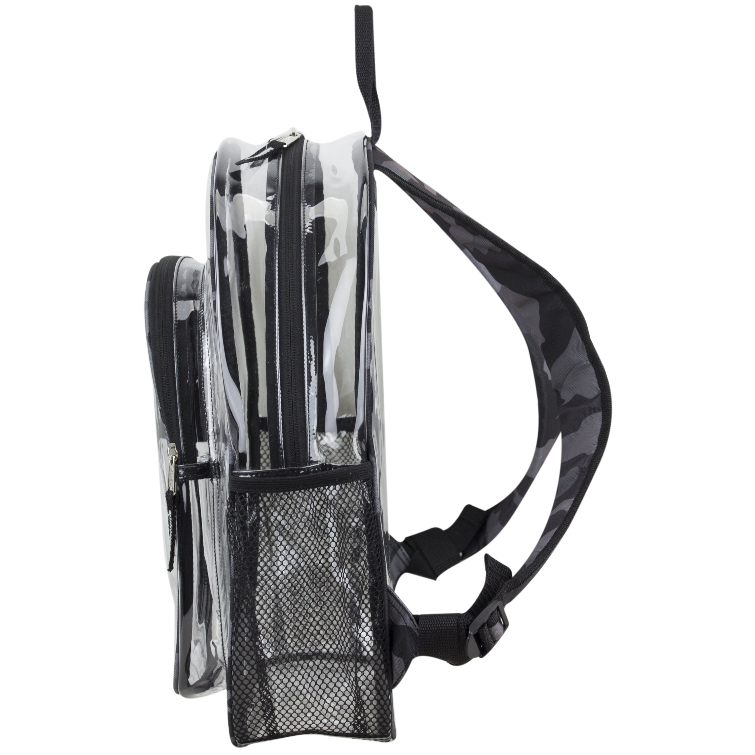 Fuel Clear Gear Messenger Bag in Black