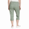thumbnail image 5 of Gloria Vanderbilt Women's Amanda High Waisted 5 Pocket Capri Pant - Size 6 - Color Green, 5 of 6