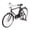 Black, variant on Nostalgic Bicycles Model Collectible Ornament Miniature Bike for Home Decors Living Room or Bedroom Desktop Figurine