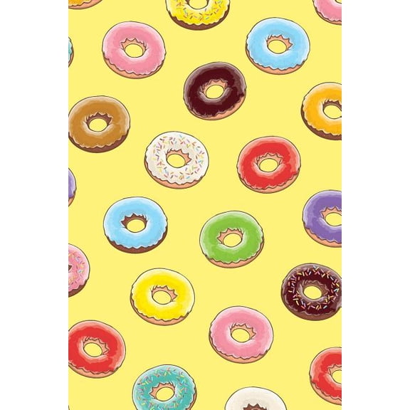 Good Glue Notebooks: "Donuts": A Good Glue Notebook with 108 Wide Ruled Pages (Paperback)