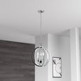thumbnail image 4 of Dainolite 3 Light Chandelier, Polished Chrome w/Jeweled Accents, 4 of 4