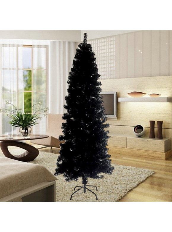Black Christmas Trees