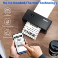 thumbnail image 3 of Restored iDPRT Shipping Label Printer 4x6 Bluetooth Thermal Label Printer for Small Business and Shipping Package, Support Android, iPhone, Windows, macOS (Refurbished), 3 of 13