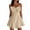 Beige, variant on Sexy Strapless Bow Short Dress Womens A-line High Waist Luxury Dresses Elegant Backless Curvy Gowns Party Evening Khaki XS