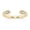 14K Yellow Gold Plated 925 Sterling Silver, variant on 1/4 Cttw Round Moissanite Eternity Wedding Band Open Ring for Women 14K Yellow Gold Plated 925 Sterling Silver Stacking Engagement Ring Promise Anniversary Ring D Color VVS1 Jewelry Gift for Her 8
