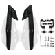 thumbnail image 1 of Protector de mano para motocicleta de 7/8 pulgadas y 22 mm ABS resistente a caídas, protector universal para motocicleta, bicicleta eléctrica, scooter, blanco, 1 of 19
