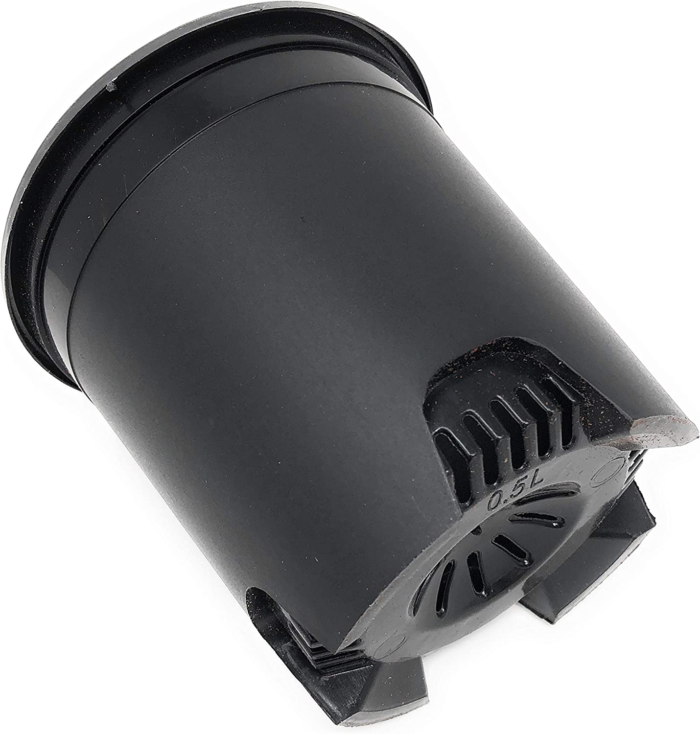 Cotta Planters 1.5 Gallon Nursery Pots 30-Pack 7.5 inch Bulk Black Plastic Planters Greenhouse supplies