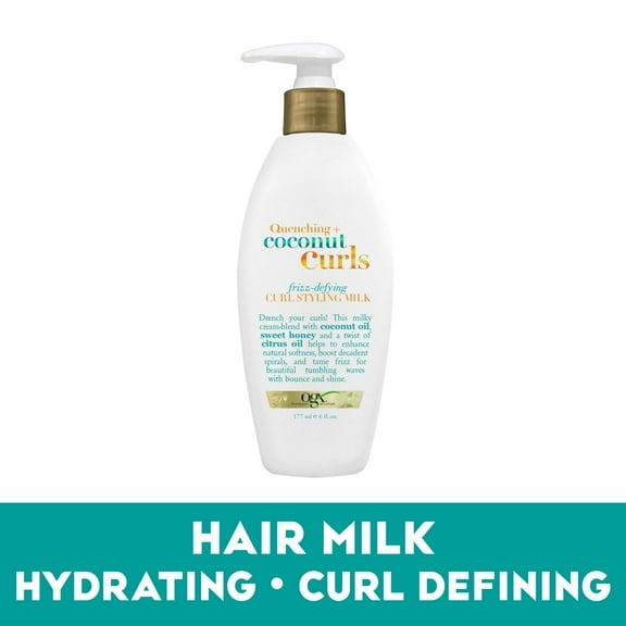 Quenching   Coconut Curls Frizz-Defying Curl Styling Milk