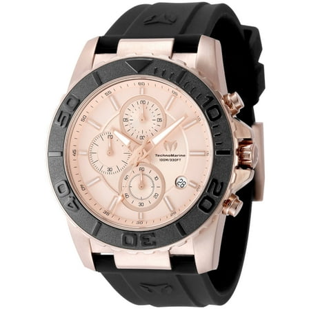 Technomarine Sea Chronograph Quartz Rose Gold Dial Men's Watch TM-725007