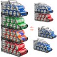 thumbnail image 1 of Organizador de alimentos enlatados Sonyabecca, apilable, paquete de 4, negro, 1 of 9