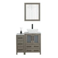 thumbnail image 6 of Vanity Art 36" Single Sink Freestanding Bathroom Vanity Set with Engineered Marble Top and Mirror, 6 of 10